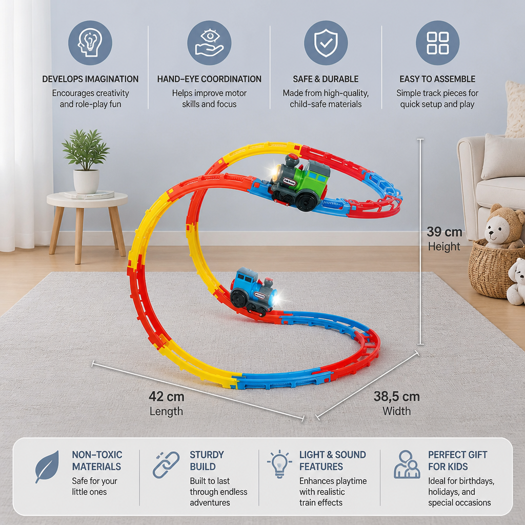 Rollercoaster Train Toy