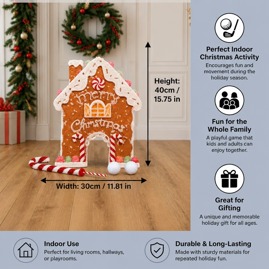 Gingerbread Golf Christmas Toy