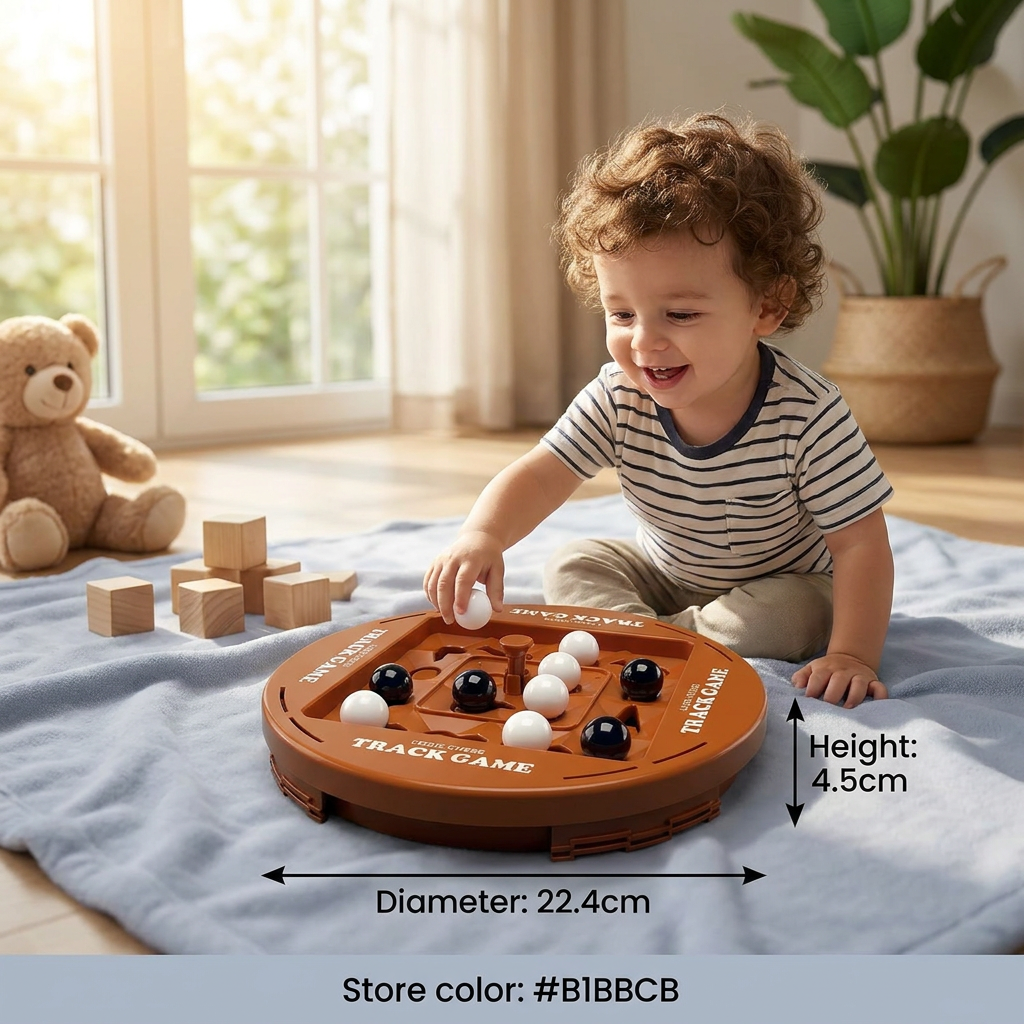 Rotating Logic Strategy Game – 4-in-a-Row Family Brain Teaser