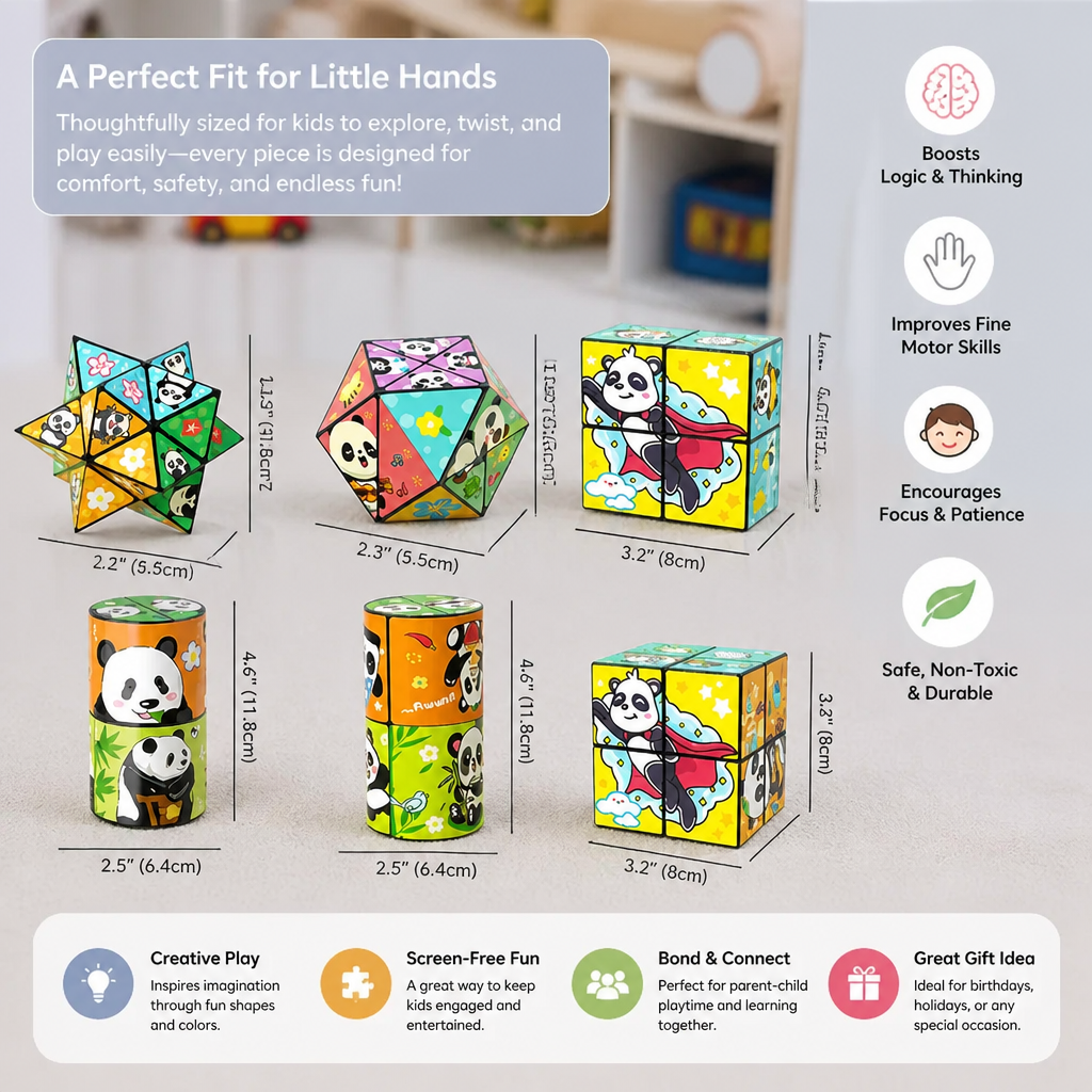 Magical Folding Cubes