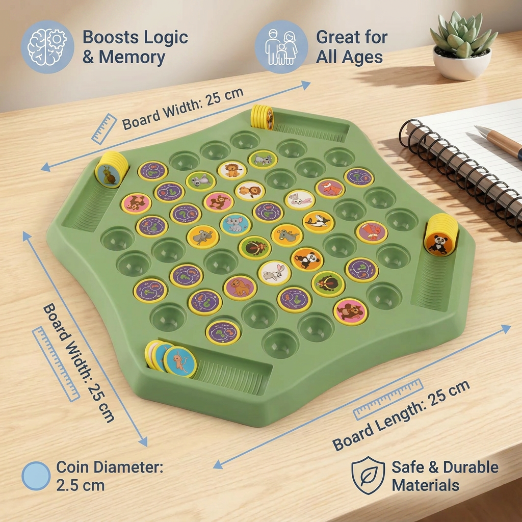 Animal Coin Memory Flipping Game
