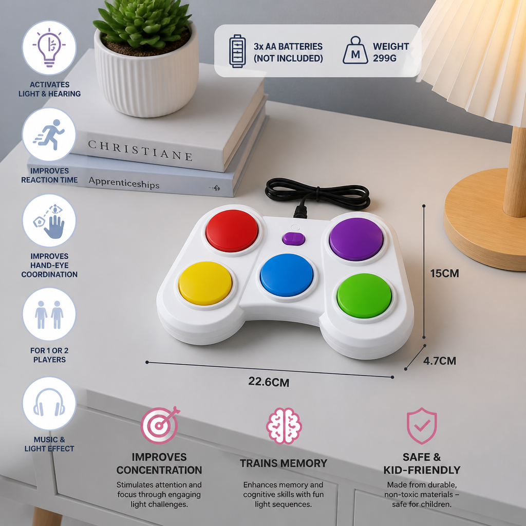 Light Defense Challenge – Interactive LED Reflex Game