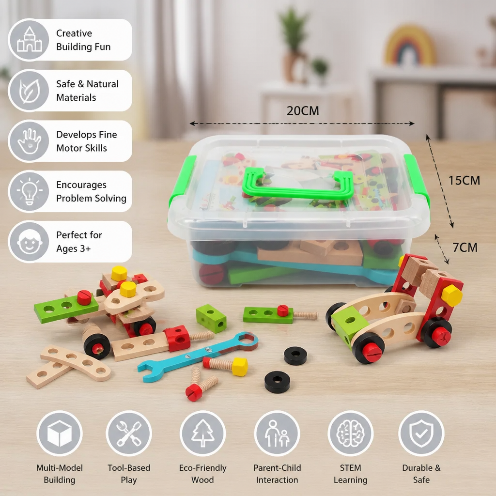 Homemade Fun - Toolbox Playset