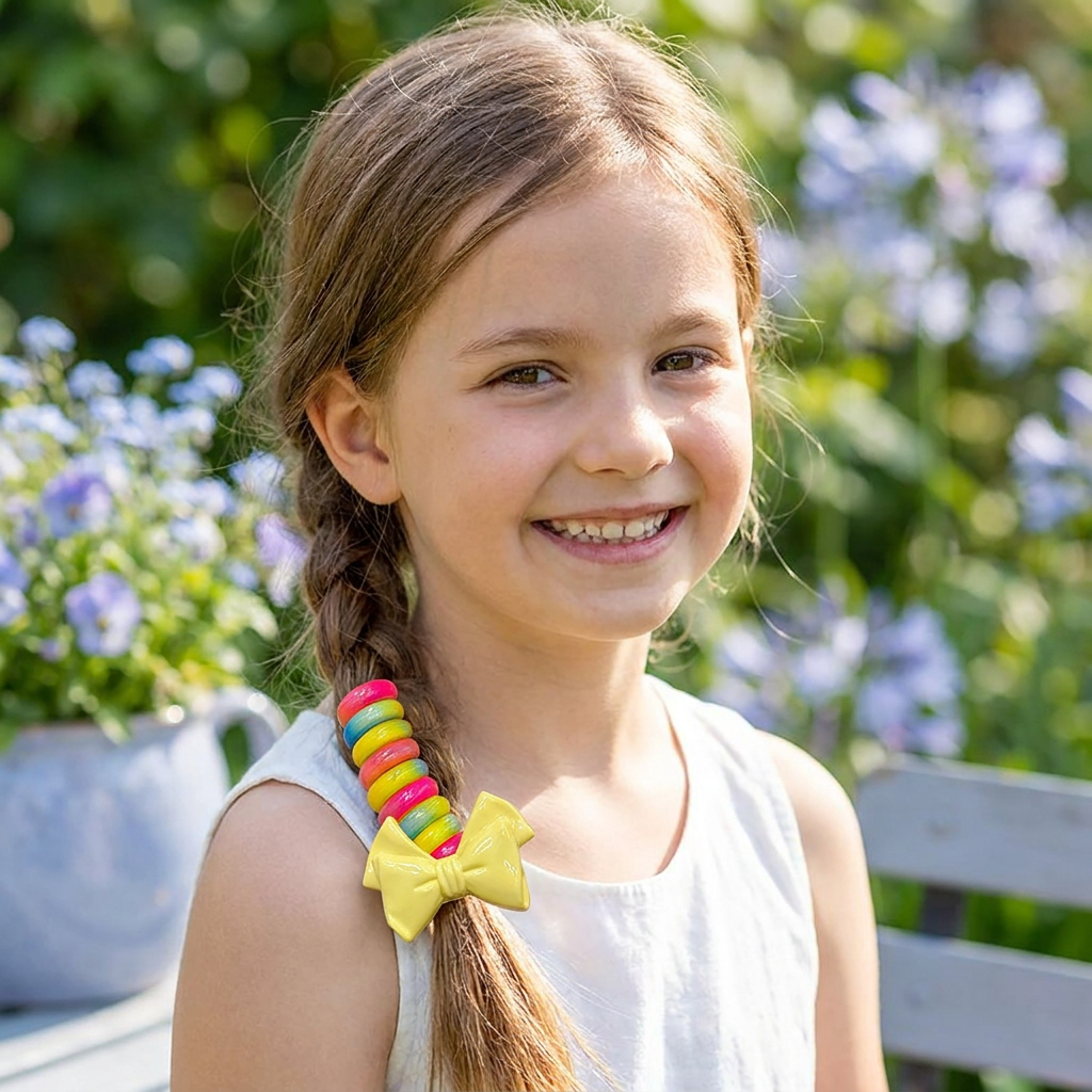 Cute Kids Spiral Hair Tie Set
