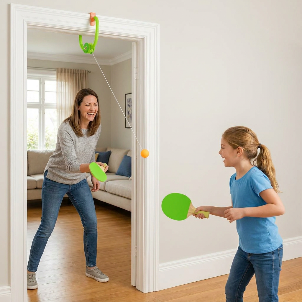 Doorframe Ping Pong Game Set