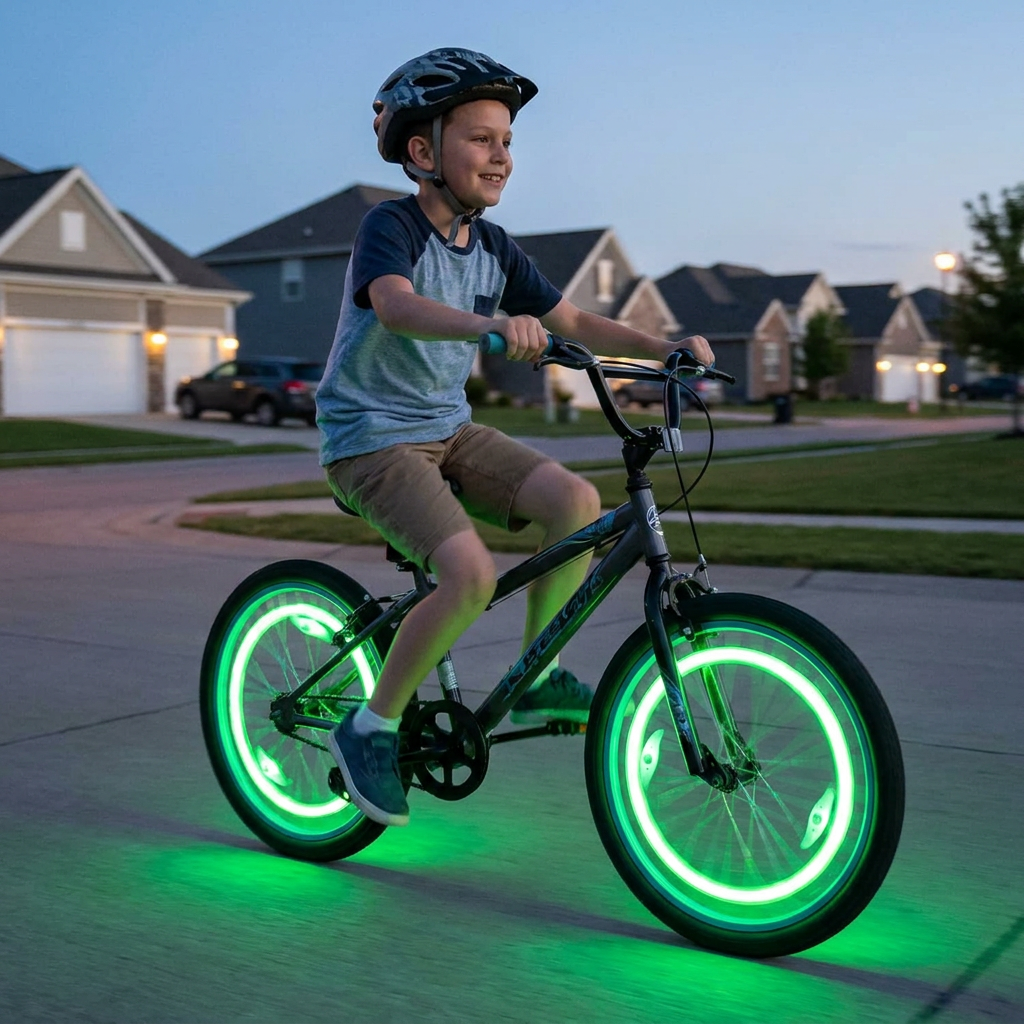 Colorful LED Bicycle Wheel Spoke Lights