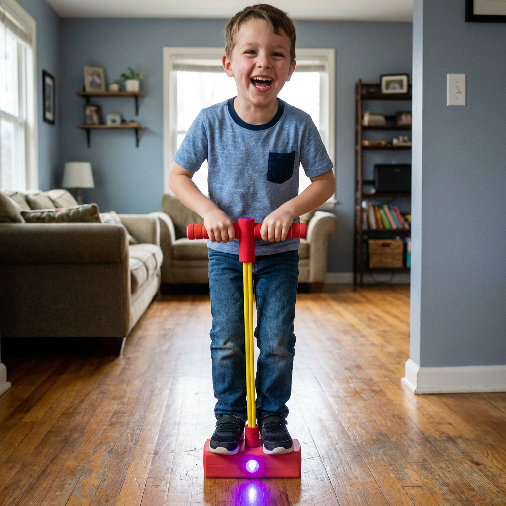 Foam children's pogo jumpers – jumping toys for indoors and outdoors