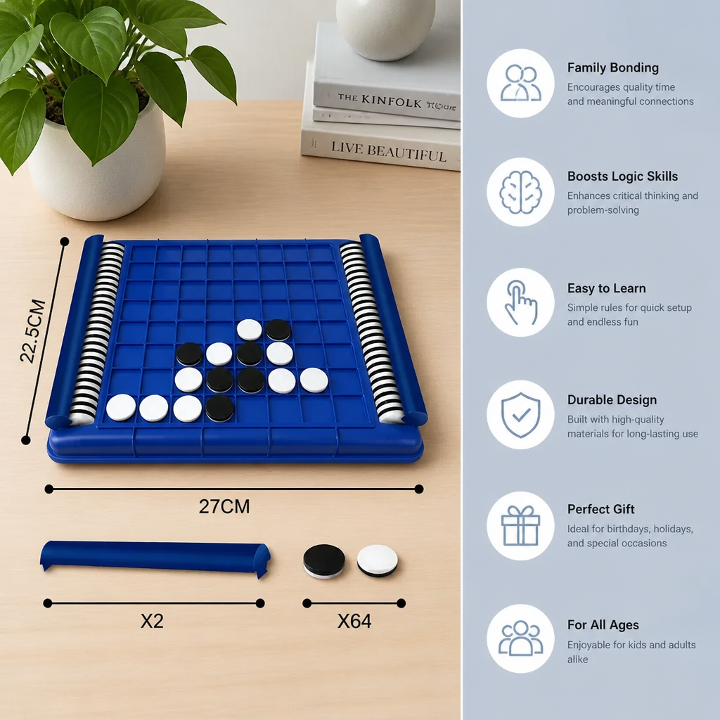 Flip Strategy Game – Interactive Family Logic Game for Kids