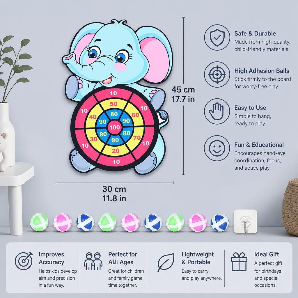 Cute Kids Dart Game