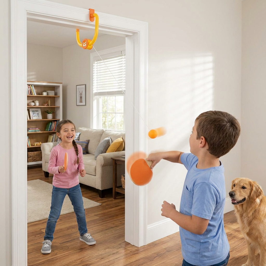 Doorframe Ping Pong Game Set