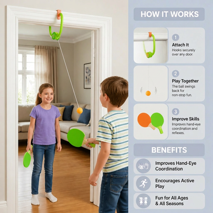 Doorframe Ping Pong Game Set