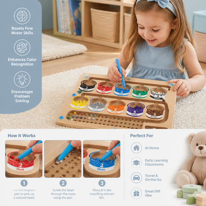 WonderMaze - Montessori Magnetic Labyrinth Toy