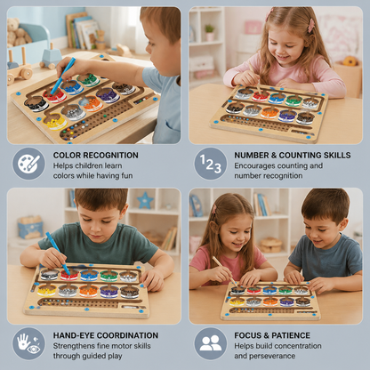 WonderMaze - Montessori Magnetic Labyrinth Toy