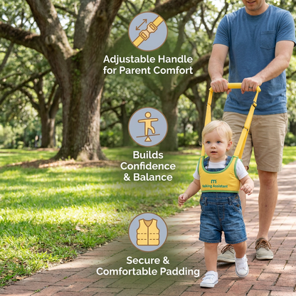 Adjustable Baby Walking Harness with Safety Strap