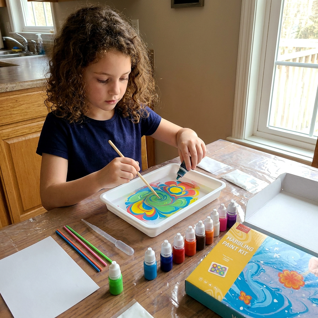 Creative Marbling Paint Set