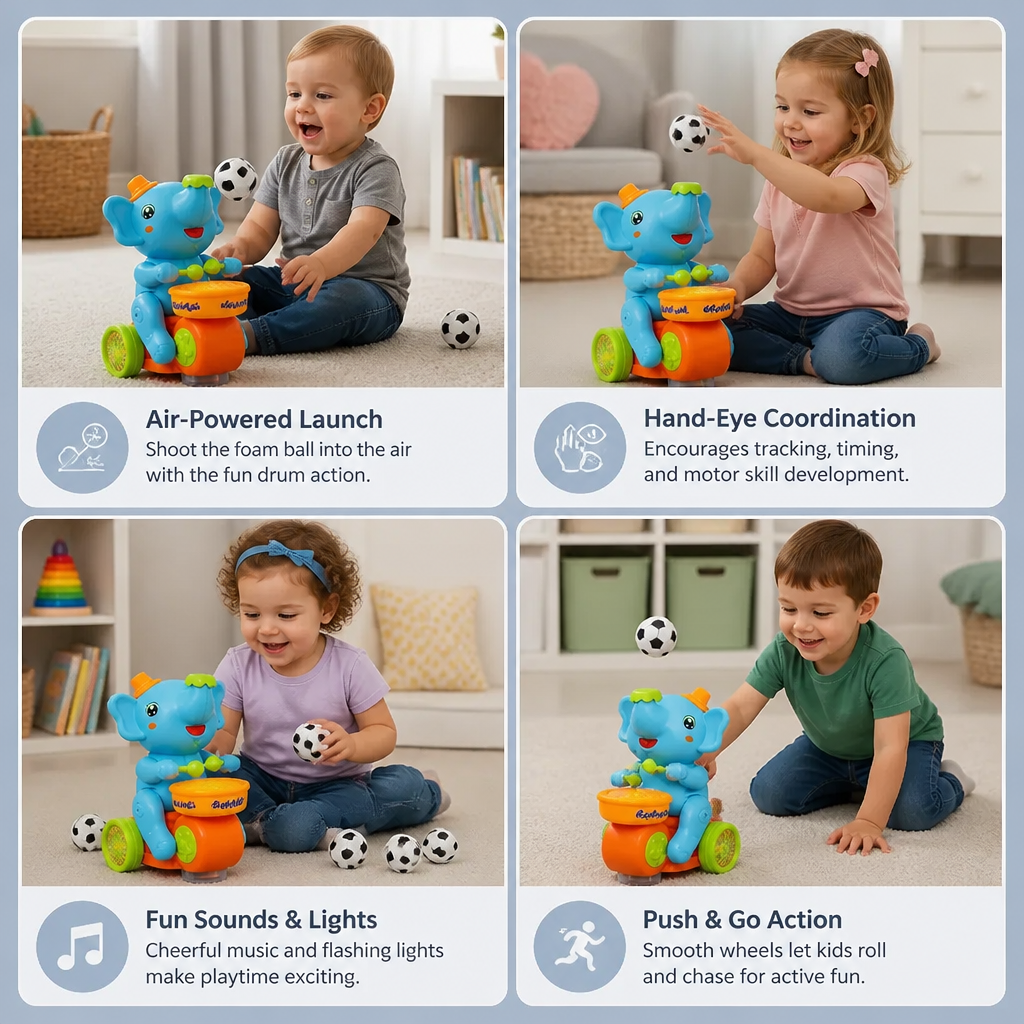 Elephant Airball Toy