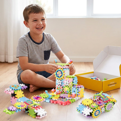 Rotating Montessori Building Blocks Toy