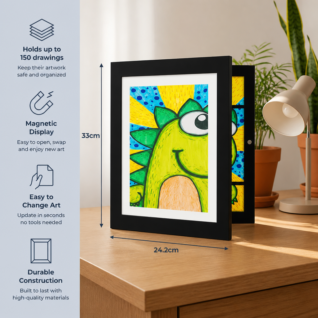 Kids Picture Frame for 150 Drawings