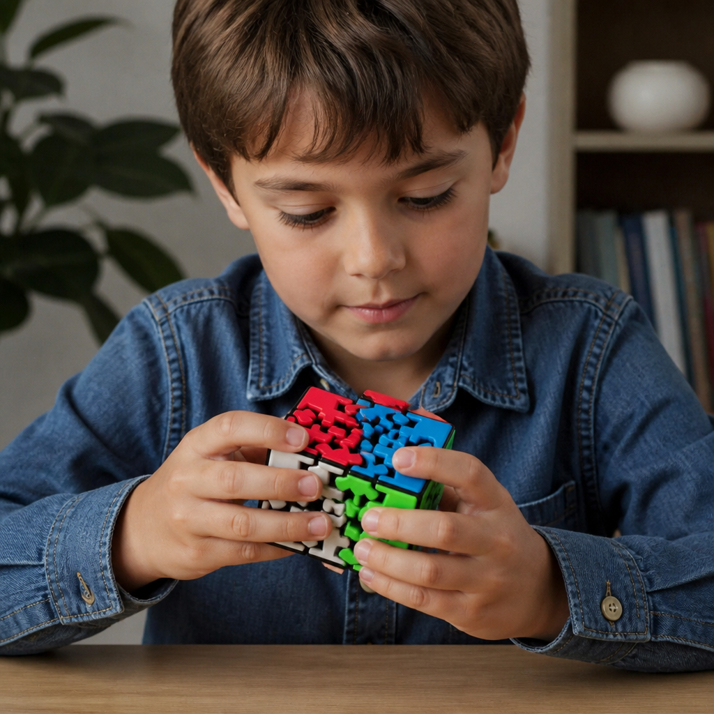 Gear Magic Cube 3×3×3 – Mechanical Logic Puzzle
