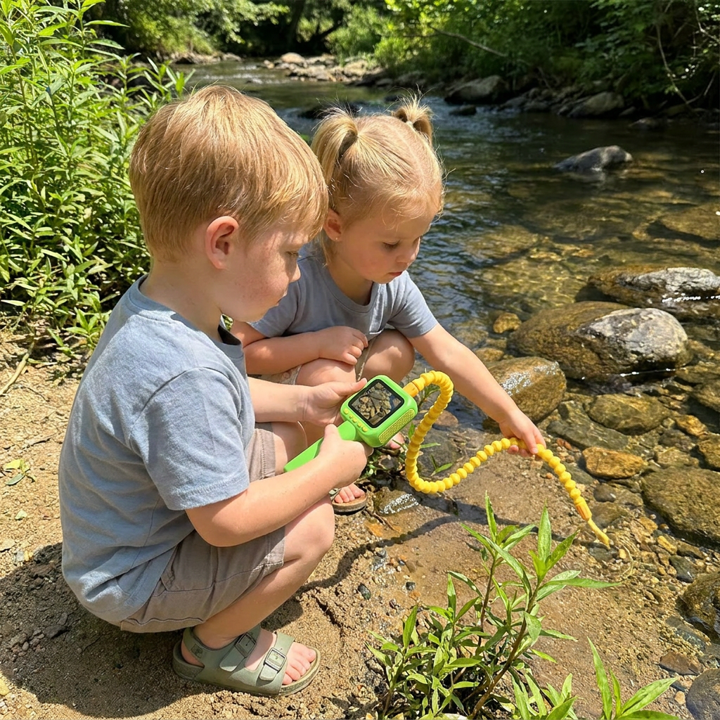 Kids Exploration Camera – Underwater & Nature Discovery Toy with Screen & Light