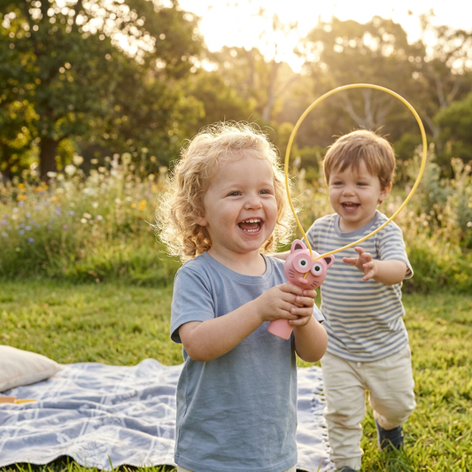 Cat-Themed Lasso Toy for Kids – Spinning Rope Launcher Fun