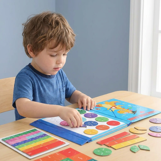 Montessori Kids Fraction Magnet Learning Toy