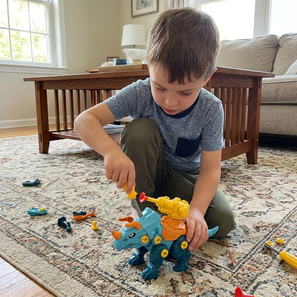 DIY Build & Transform Dinosaur Egg Toy