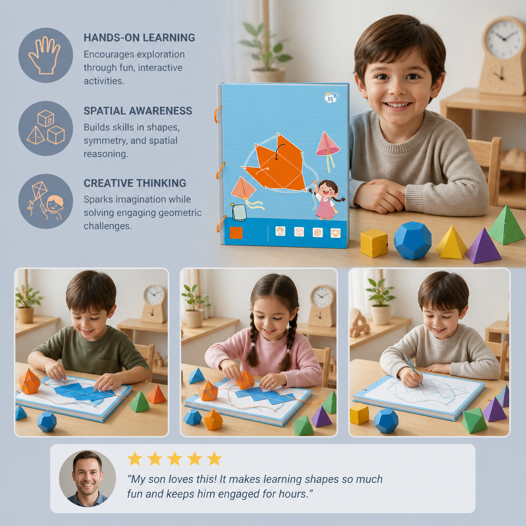 Brilliant geometry textbook for children
