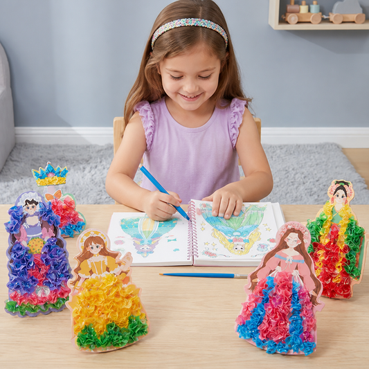 Princess Fashion Design Drawing and Craft Book