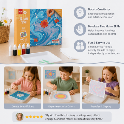 Creative Marbling Paint Set