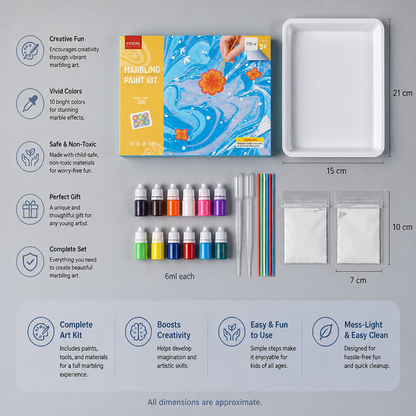 Creative Marbling Paint Set