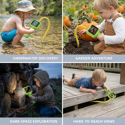 Kids Exploration Camera – Underwater & Nature Discovery Toy with Screen & Light