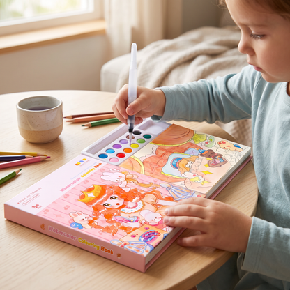 All-in-One Watercolour Painting Book