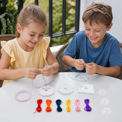 DIY Kumihimo Bracelet Making Kit for Kids