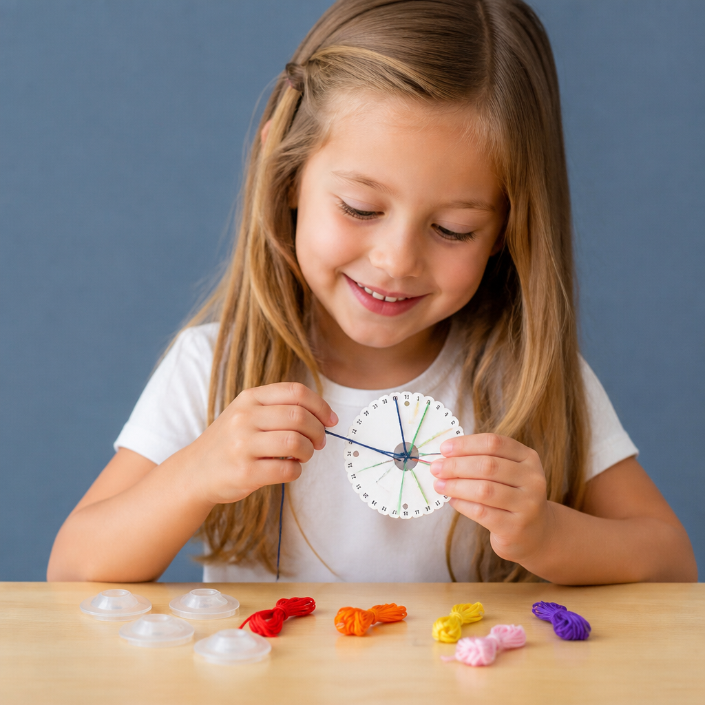 DIY Kumihimo Bracelet Making Kit for Kids