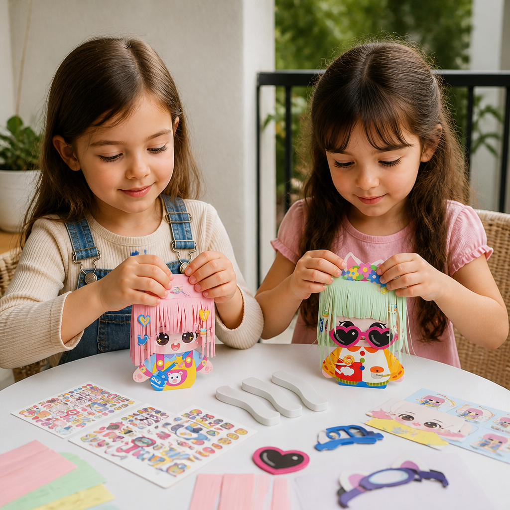 DIY Hair Stylist Craft Kit for Kids
