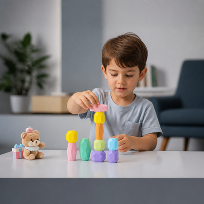 Stack & Build Gem Eraser Set