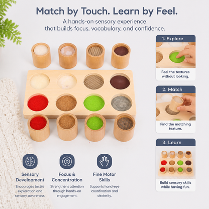 Montessori Touch-and-Feel Game – Sensory Learning Toy