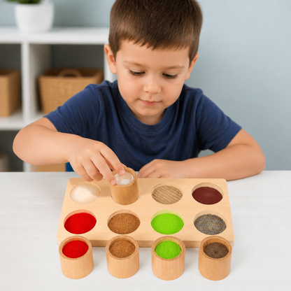 Montessori Touch-and-Feel Game – Sensory Learning Toy