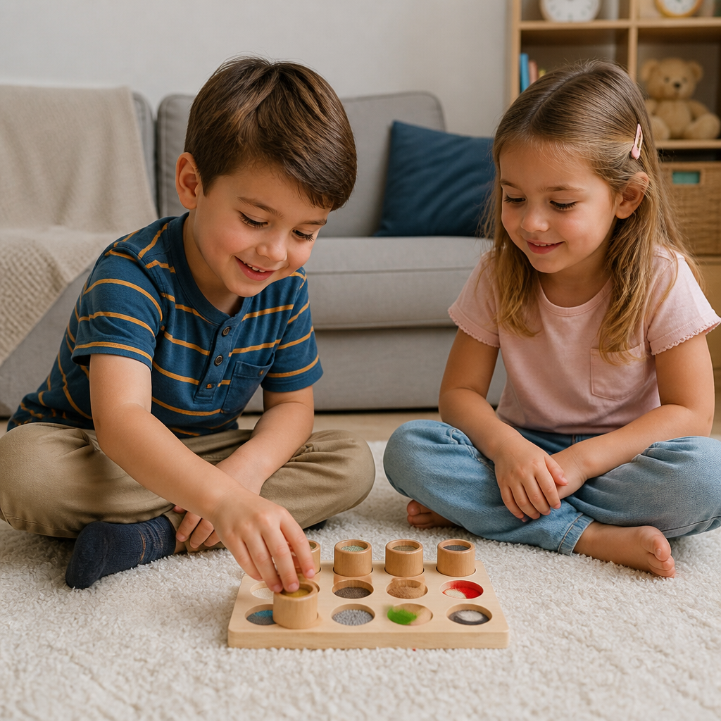 Montessori Touch-and-Feel Game – Sensory Learning Toy