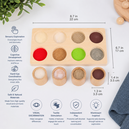 Montessori Touch-and-Feel Game – Sensory Learning Toy