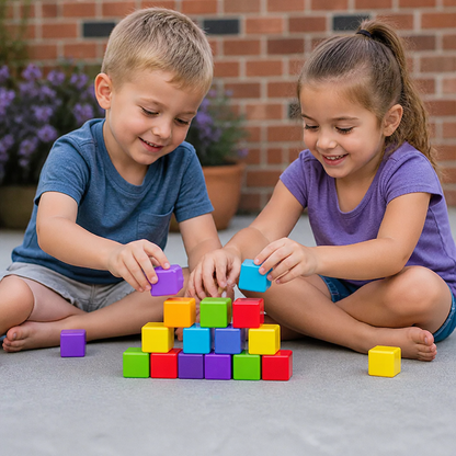 Toddler Safe 4.2cm Magnetic Building Cubes – STEM Learning Blocks
