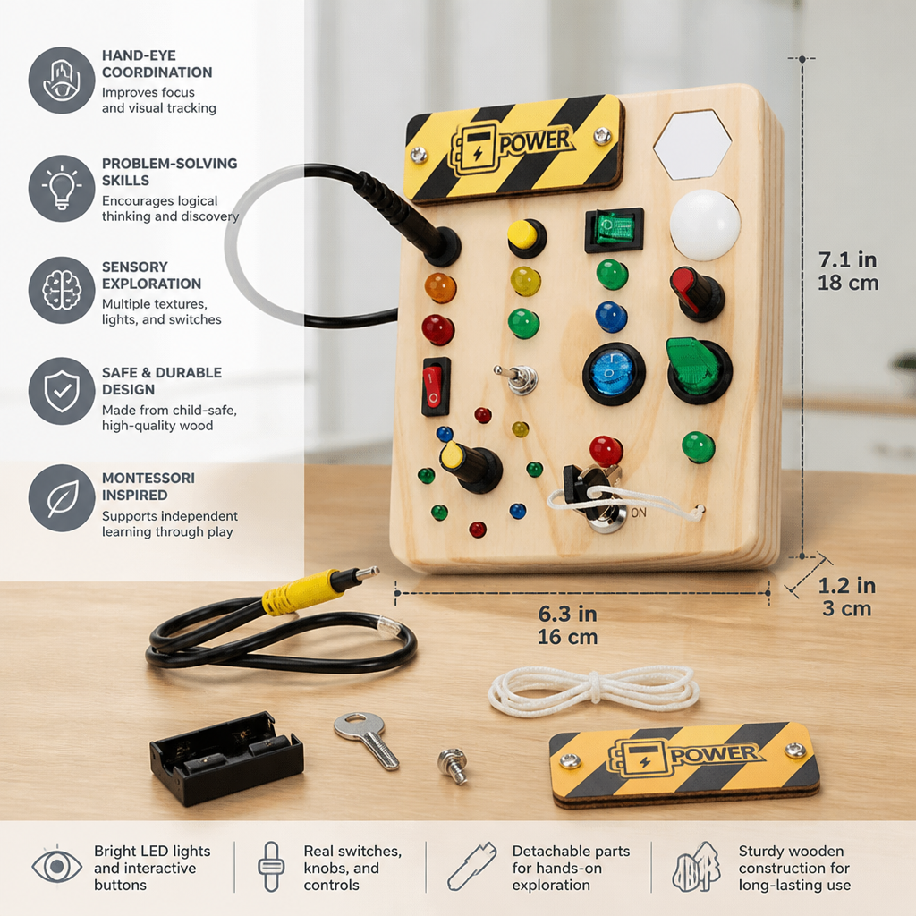 Interactive Montessori Learning Board For Children