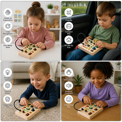 Interactive Montessori Learning Board For Children