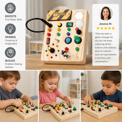 Interactive Montessori Learning Board For Children