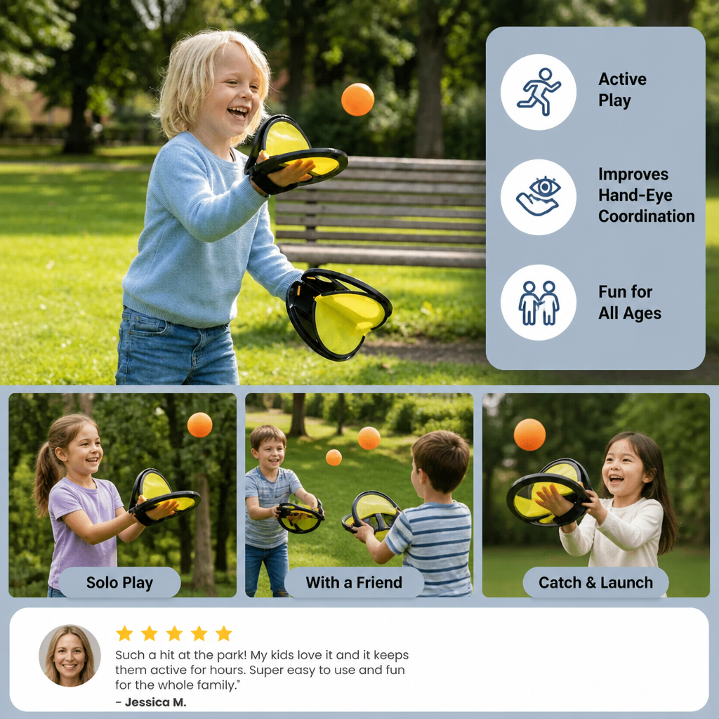 Fun catch ball game