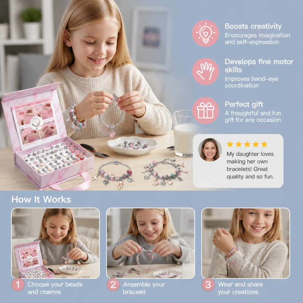 DIY jewellery craft set