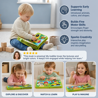 Educational Montessori Farm Story Book