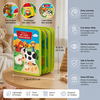 Educational Montessori Farm Story Book