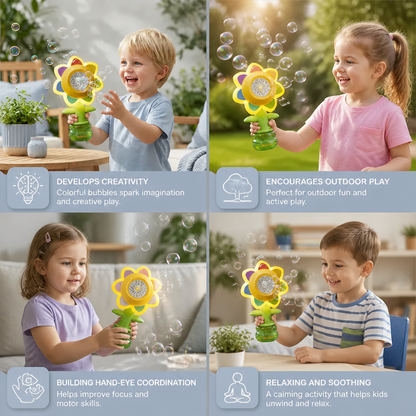 Head Shaking Bubble Flower Kids Toy